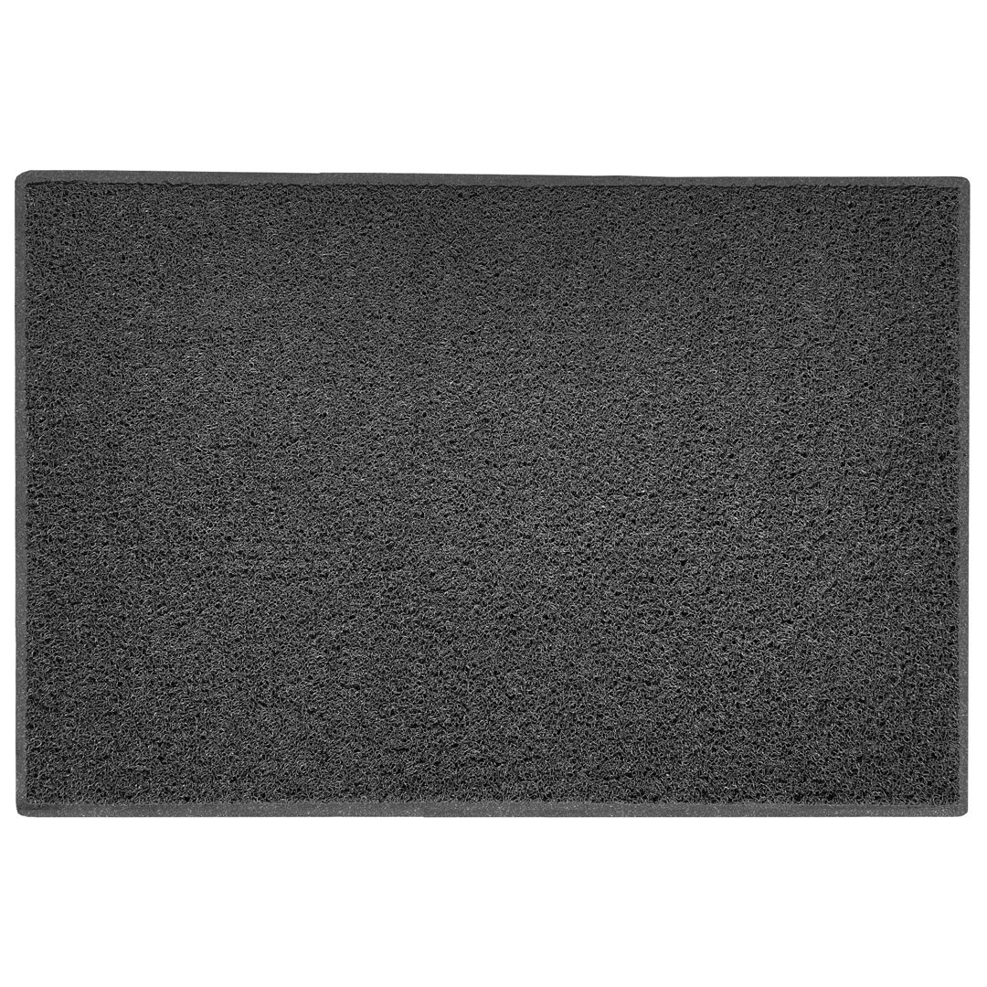 B&Q - Dark Grey Utility Grey Plain Mat 120Cmx80Cm - Image 3