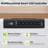 Maurycy 63" Electric Height Adjustable Standing Desk With 4 Casters, 2 Hooks, Big Mouse Pad-967135834
