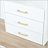 75" Hall Tree with Bench, 6 Drawers, 3 Cabinets & 3-Tier Top Storage-129045969