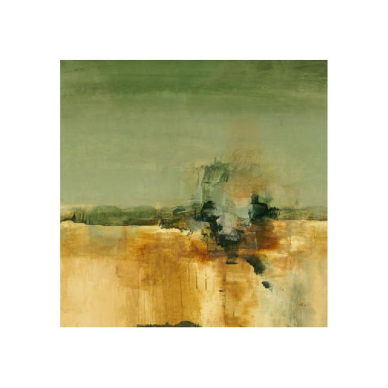 New Hope III Painting, 47" H x 47" W, Glass Coat