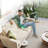 Cozynest 79" Corduroy Square Arm Loveseat-397323636