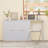 Murphy Bed With Adjustable Position Desk And Foldable Cushion-1252403261