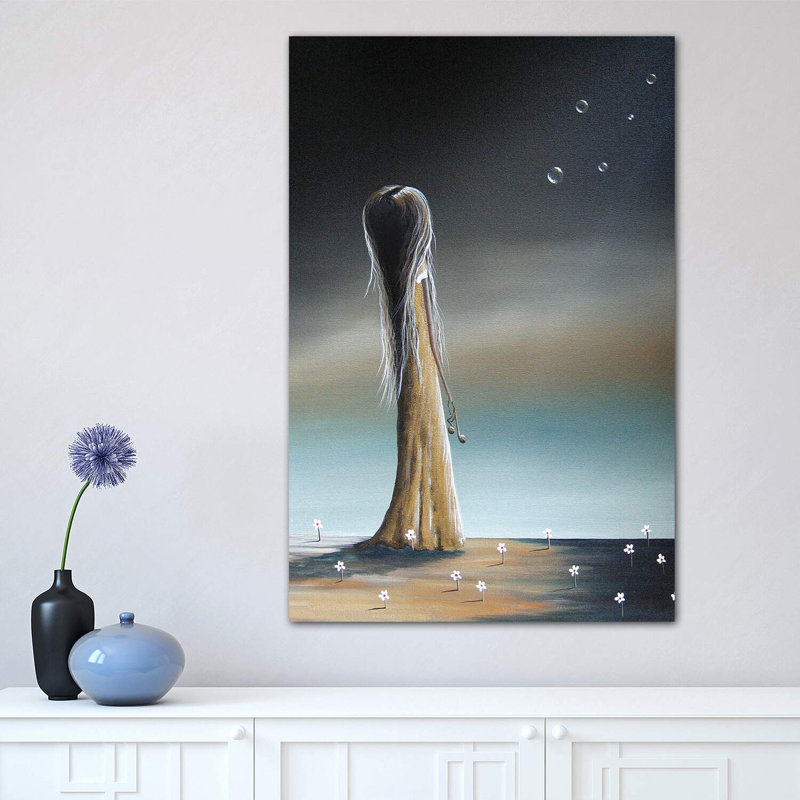 She Cried A Miracle For You - Wrapped Canvas Print, 66.04 cm H x 45.72 cm W x 1.91 cm D