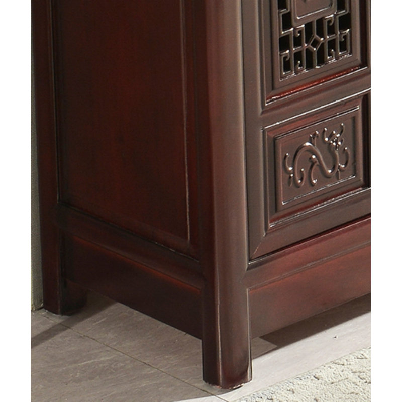 Solid Wood Accent Cabinet