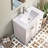 30'' White Modern Free-Standing Single Bathroom Vanity Set-1328761563
