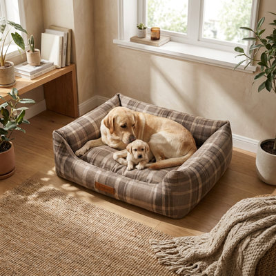 Lit pour chien beige Pawsome