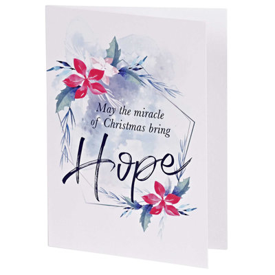 Christmas Card Floral Assortment Set