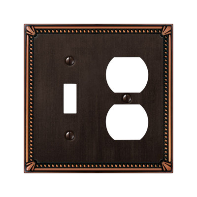 Imperial Beaded No Subject 2 - Gang Combination Plate Jumbo Combination Wall Plate