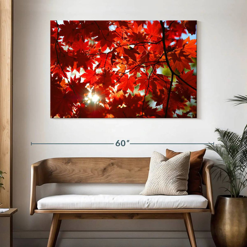 Alvord Maple Leaves, 32" H x 48" W