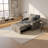Jalena 37" Upholstered Convertible Sleeper Accent Chaise Lounge Chair-223880231