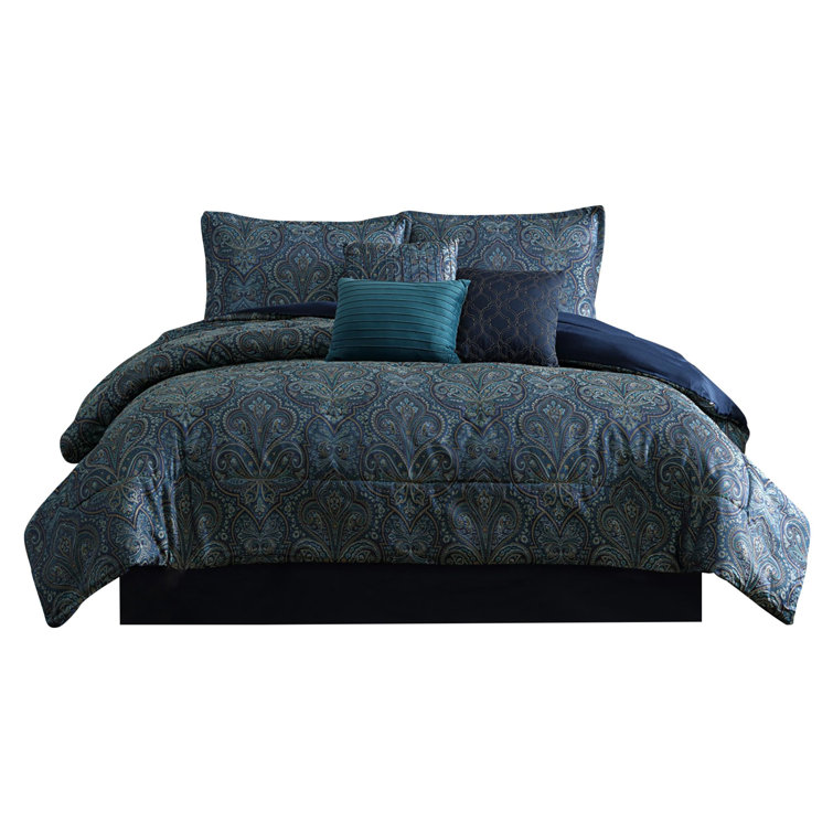 Aigbojie Damask Comforter Set