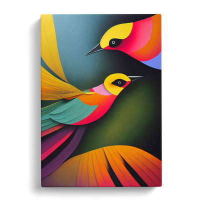 Bird Action Vol.2 - Wrapped Canvas