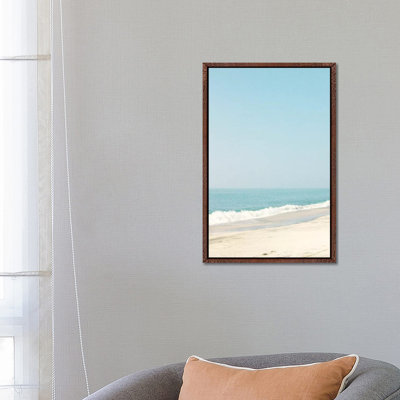 Morning Beach Walk by Caroline Mint - Print on Canvas