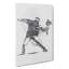 Flower Thrower in Abstract by Banksy - Wrapped Canvas-55315542