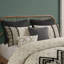 Ensemble de literie en coton à texture naturelle, style bohème moderne pour la maison