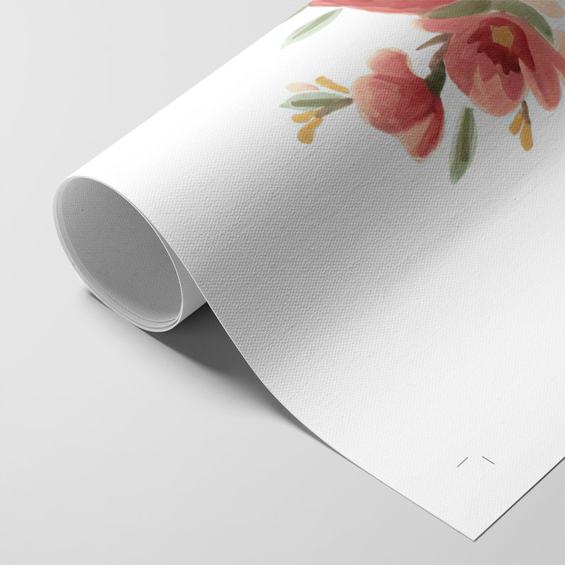 HandsAndFlowers III - Impression sur toile seulement - non encadrée, H 27 po x l 18 po