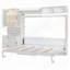 Grand lit escamotable mural avec canapé, tablettes, ports USB et éclairage pour une utilisation compacte et multifonctionnelle-1548336731