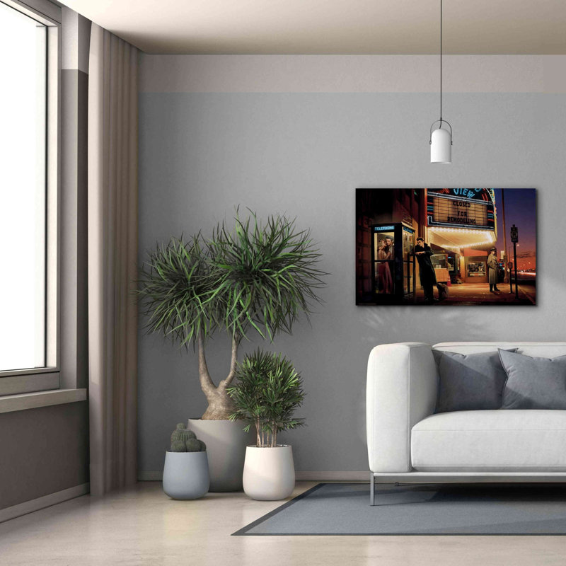 «Midnight Matinee» par Chris Consani, art mural sur toile, H 26 po x l 40 po x P 1,5 po