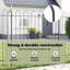 vidaXL Garden Fence