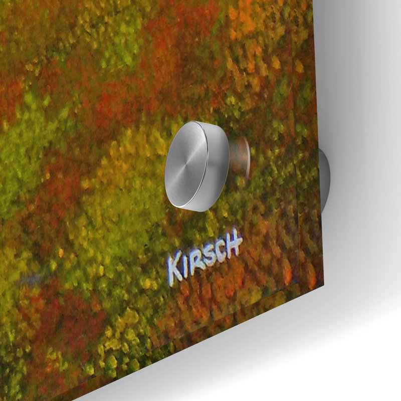  «Autumn At Sir Sams» par Kenneth M Kirsch, art mural en verre acrylique, 36 po x 24 po, H 24 po x l 36 po