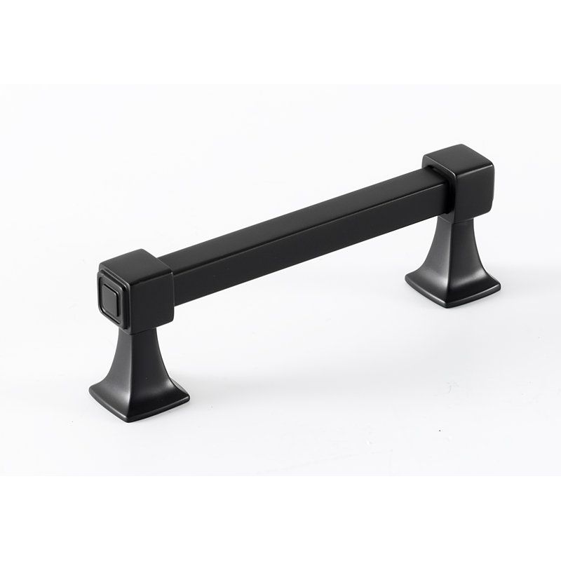 Bronze Modern 3 1/2" Bar Pull with Mounting Hardware