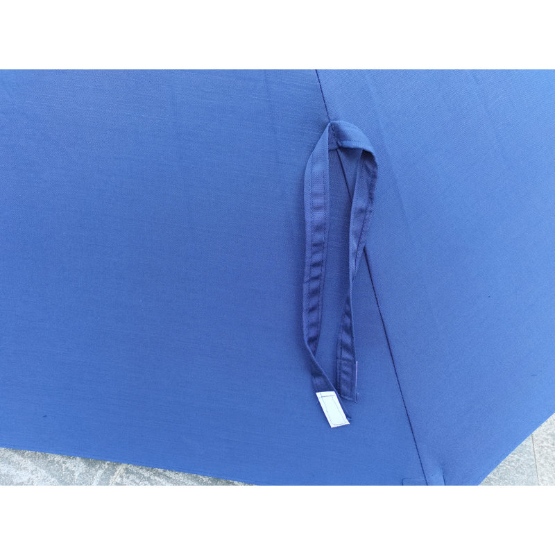 Parasol de marché 9 pi Vanderpool, Bleu marine