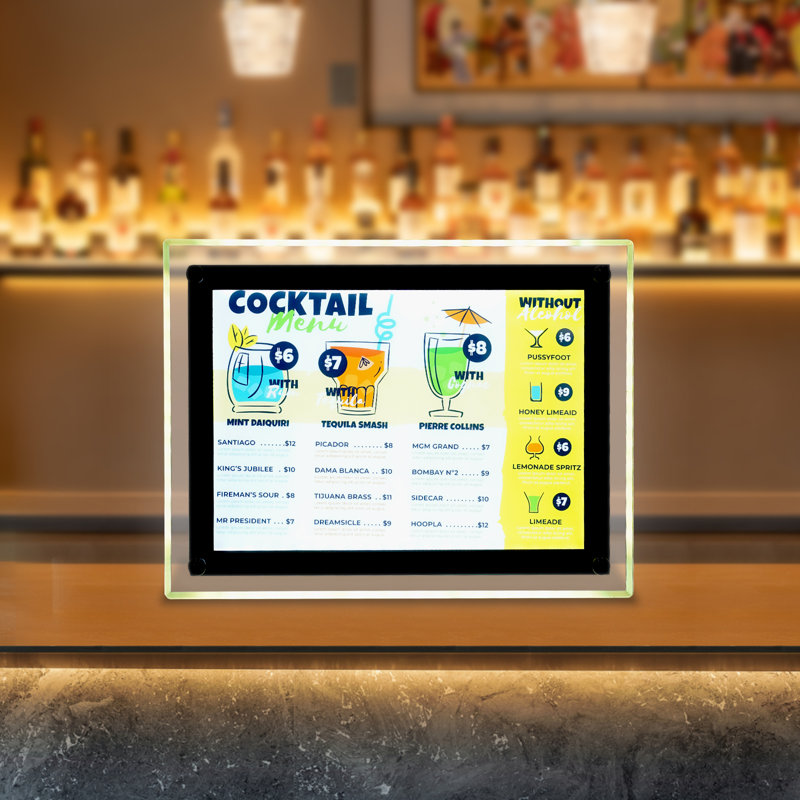 LED Backlit Poster Display Frame