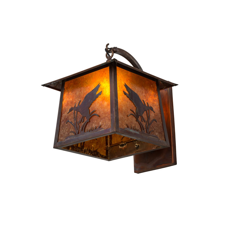 1 - Light Outdoor Wall Lantern