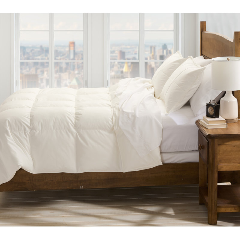 Cuddledown Chroma Down Alternative Comforter, Ivory, Twin Comforter, Winter