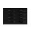 Brendle 8 Drawer Chest: 104cm Wide - High Gloss Front with Chrome Handles, Scratch Resistant-483638689