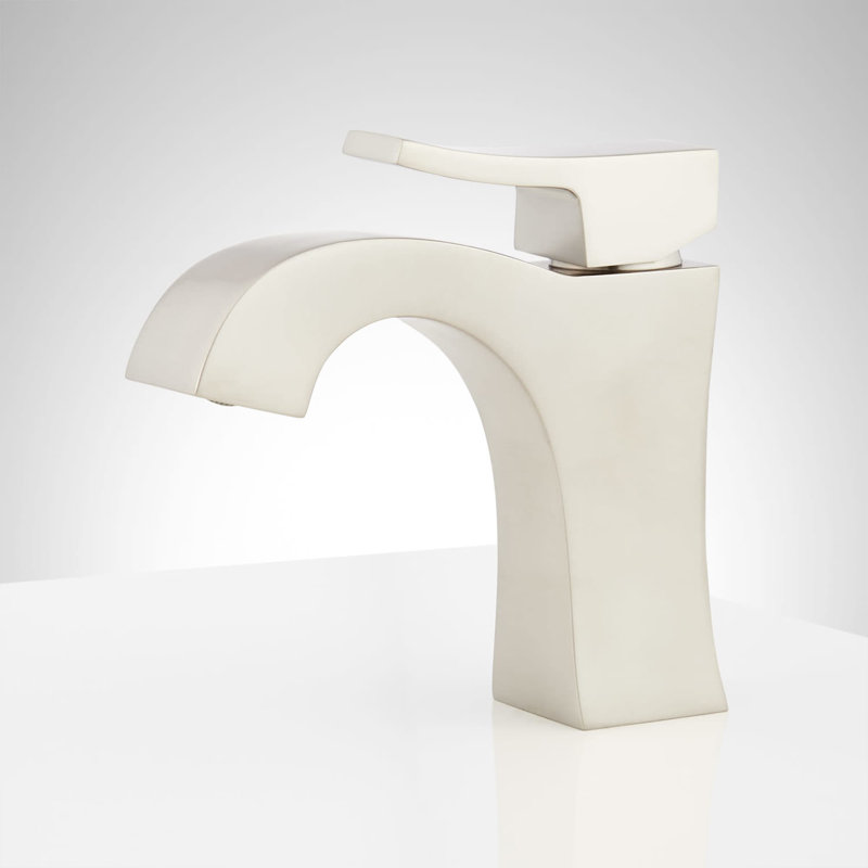 Vilamonte Single-Hole Bathroom Faucet - Polished Nickel, Polished Nickel