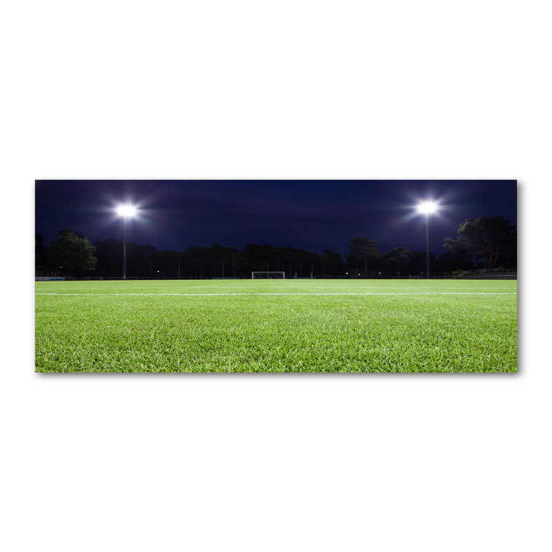 Football Turf - No Frame Print, Glass, 70cm H x 100cm W