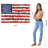 'Dramatic Stars & Stripes' Print on Glass