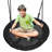 SereneLife Fabric Belt Swing with Chains