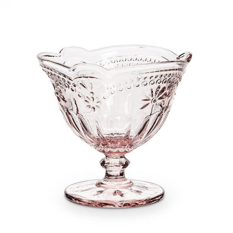 Flower Pedestal Dessert Bowl