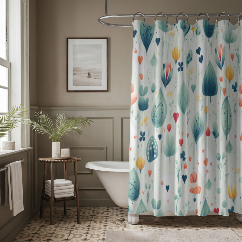 Game Themes - Premium Shower Curtain, 74"H x 71"W
