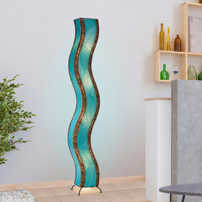 Gertie 72'' Black Floor Lamp