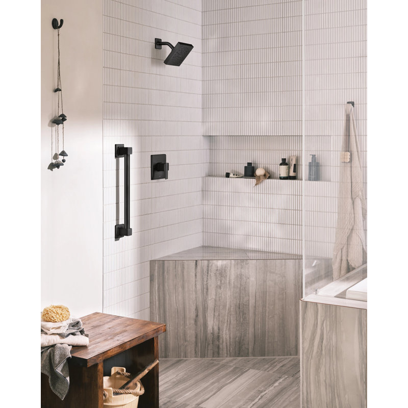 90 Degree Eco Performance Shower Faucet, Matte Black