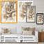 Fleur beige simple IV - art mural sur toile florale-1447262815-1447262812