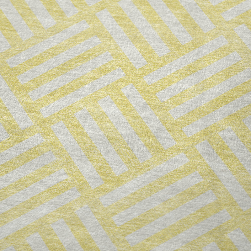 Jeté carré Addison Sherpa ASB620, Jaune