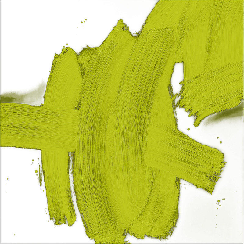 «Green Motion 2» par Scott Hile - peinture sur toile tendue