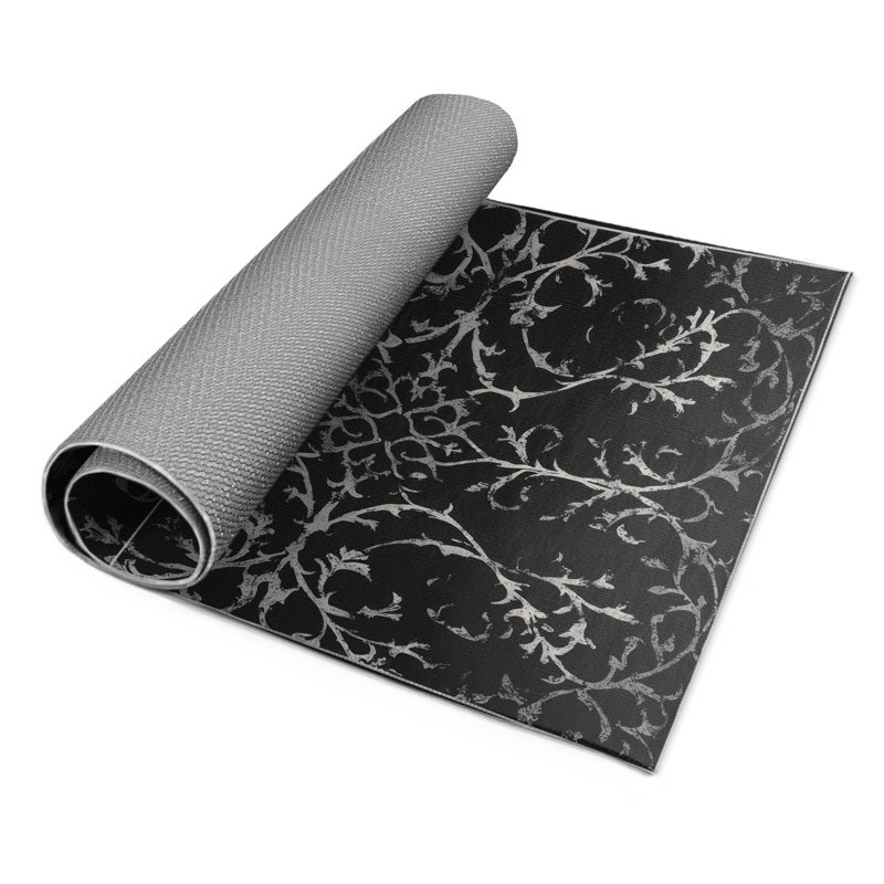 Phantom Bloom Indoor And Outdoor Area Rug, Rectangle 9' x 12'