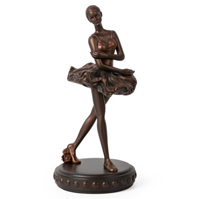 Standing  Figurine, Elegant  Sculpture, Resin Ballet Girl Statue For Home Decor, Gift For Dance Lovers