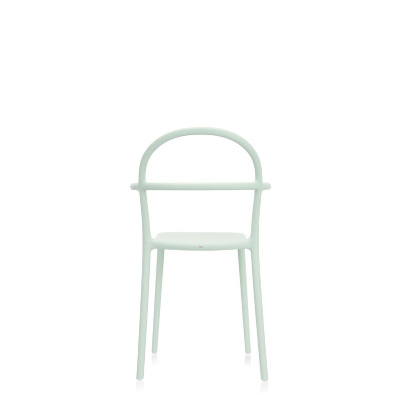 Generic C Arm Chair, Sage Green
