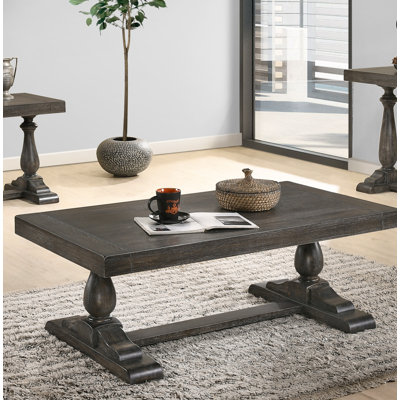 Kowal Trestle Coffee Table by Laurel Foundry Modern Farmhouse