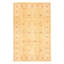 Tapis décoratif en laine de conception unique 6 pi 7 po x 9 pi 10 po noué à la main New Age