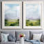 Verdant Vale I - ensemble de 2 reproductions d'art sur papier encadré-1805702971-1805702966