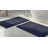 Solid white Cotton bath mat-255217758