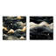 Evanoff - Ensemble de 2 collages carrés abstraits-101847696-101847699