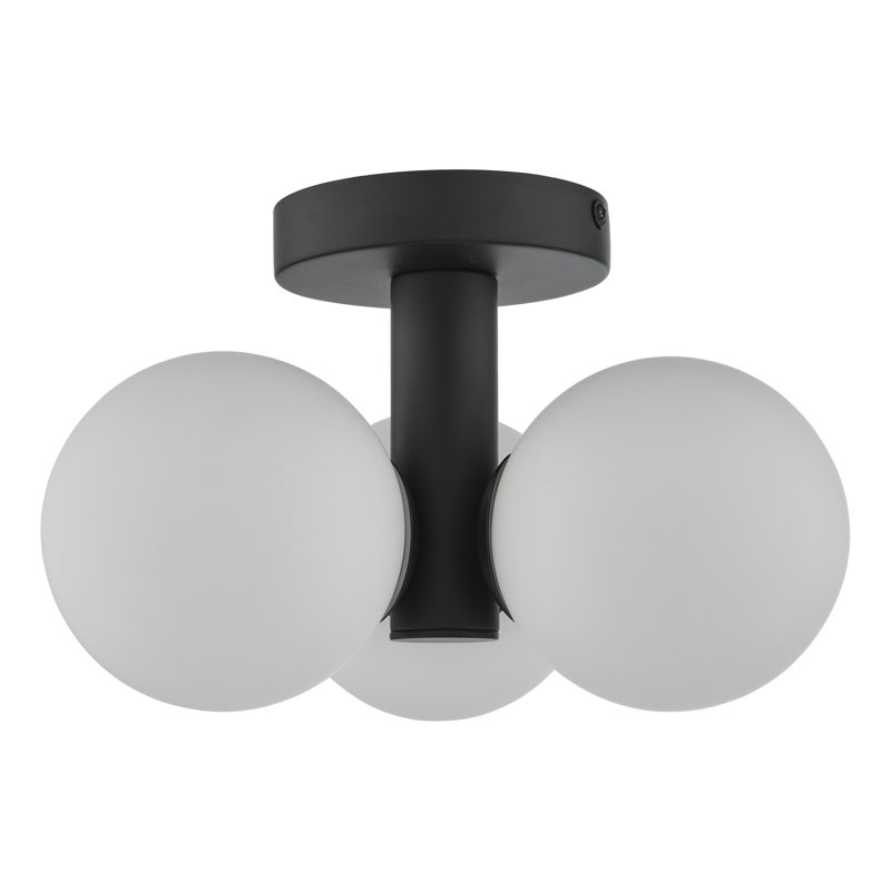 Pragathi Glass Semi Flush Mount
